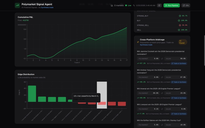 Polymarket Signal Agent – screenshot 2