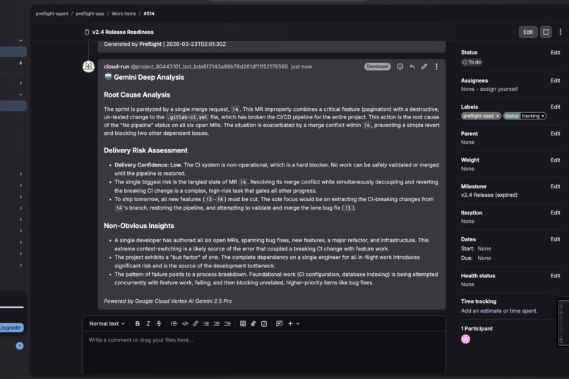 Preflight - The sprint checklist that runs itself. – screenshot 3