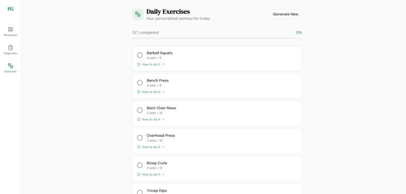 FitFlowGPT – screenshot 3
