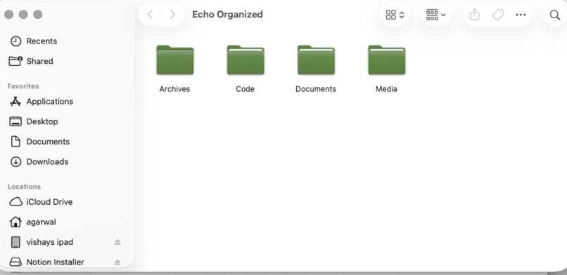 echoOS – screenshot 4