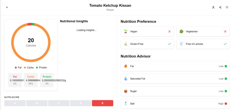 Nutrilyze – screenshot 3