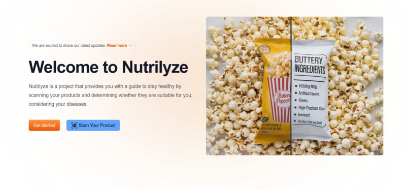 Nutrilyze – screenshot 1