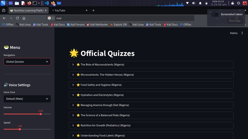 NutritionAI – screenshot 2