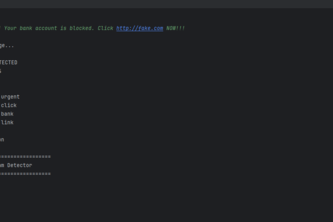 PhishGuard AI – Smart Scam Detection System