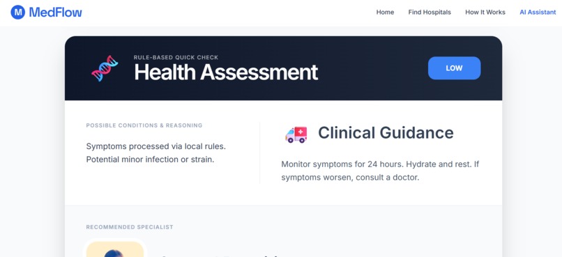 MedFlow – screenshot 3