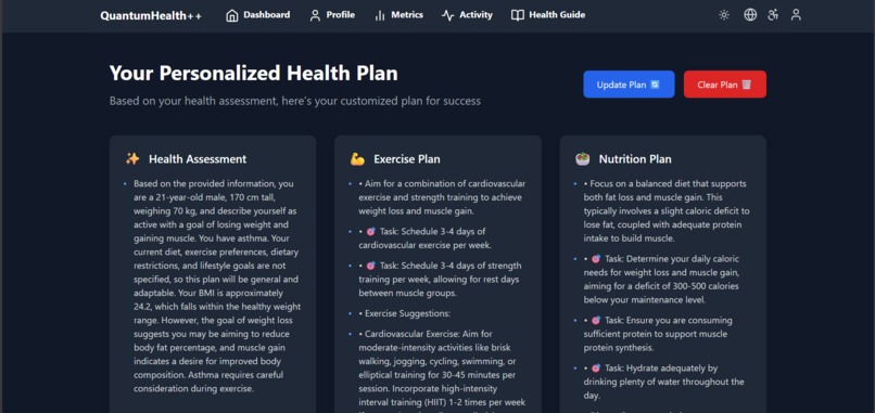 Quantum Health++ – screenshot 2
