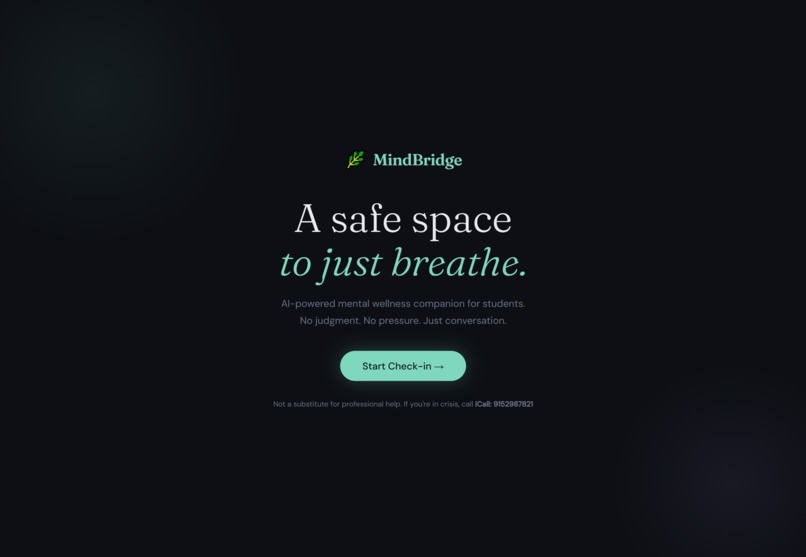 mindbridge – screenshot 1