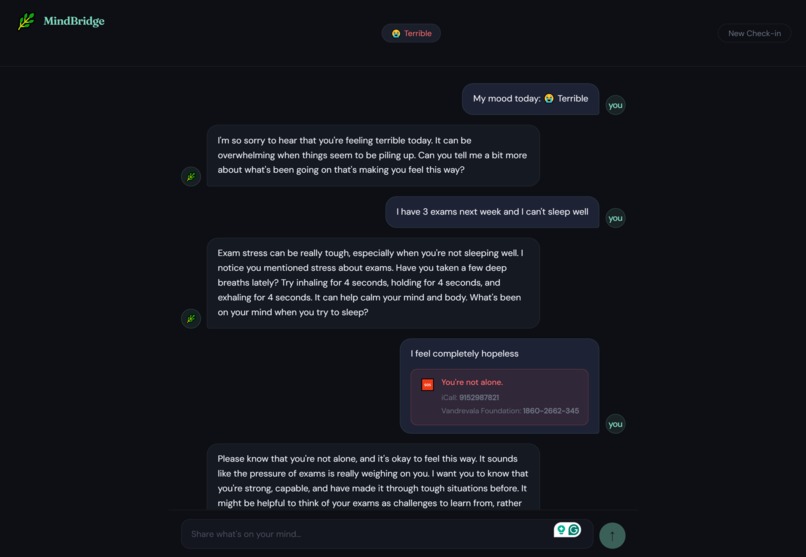 mindbridge – screenshot 4