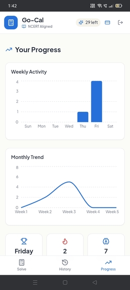Go-cal – screenshot 2