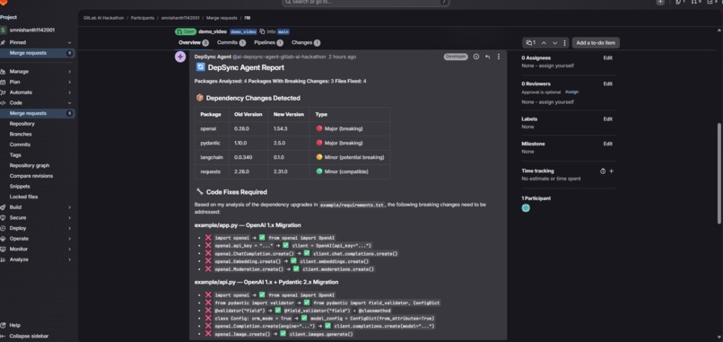 DepSync Agent – screenshot 3