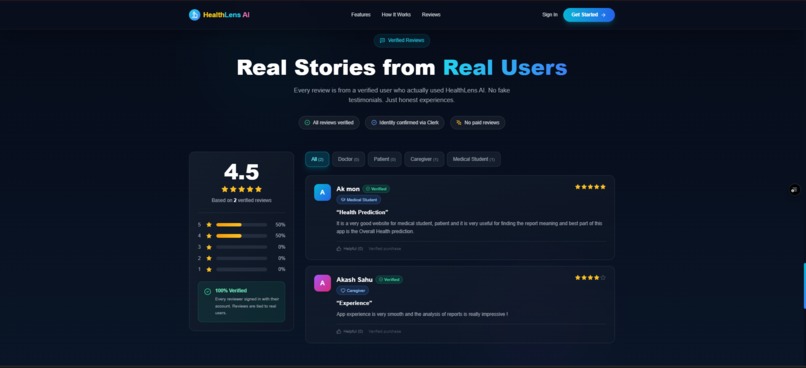 HealthLens AI – screenshot 3