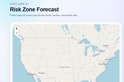 CivicLens AI – Predictive Intelligence for Smart Cities – screenshot 3