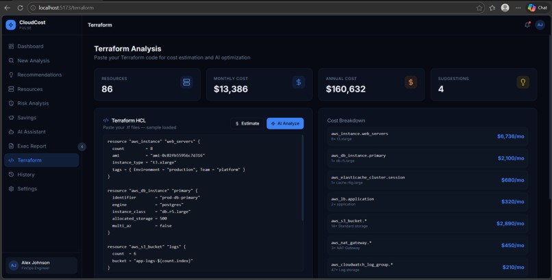 cloud-cost-pulse – screenshot 12