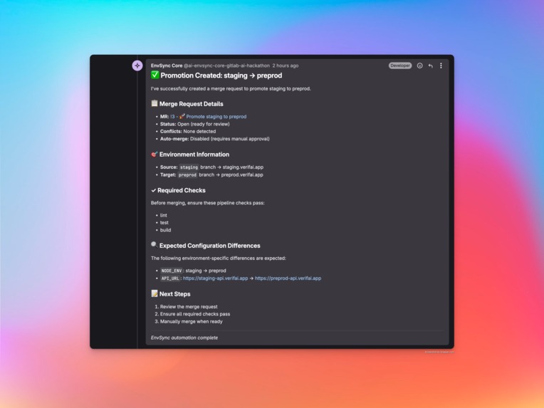 EnvSync – screenshot 5