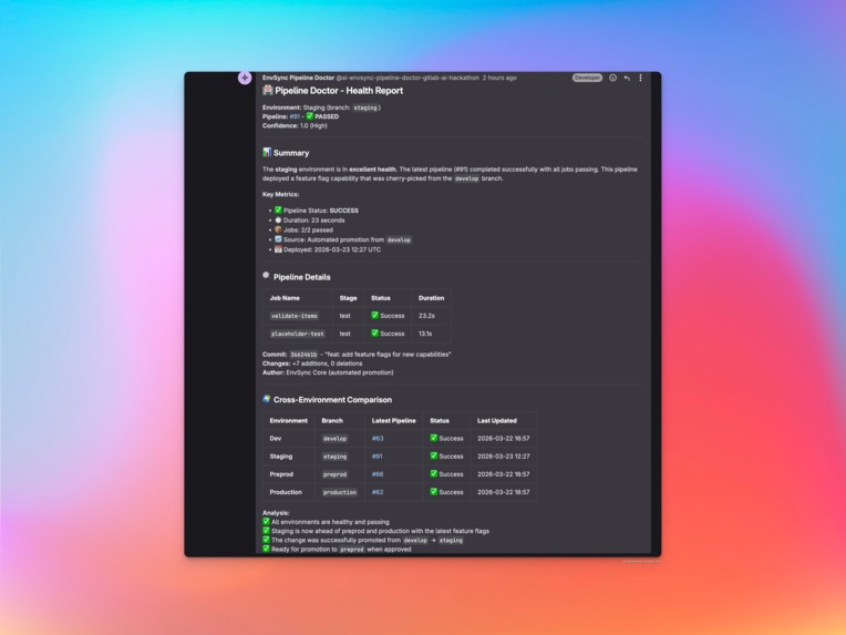 EnvSync – screenshot 2