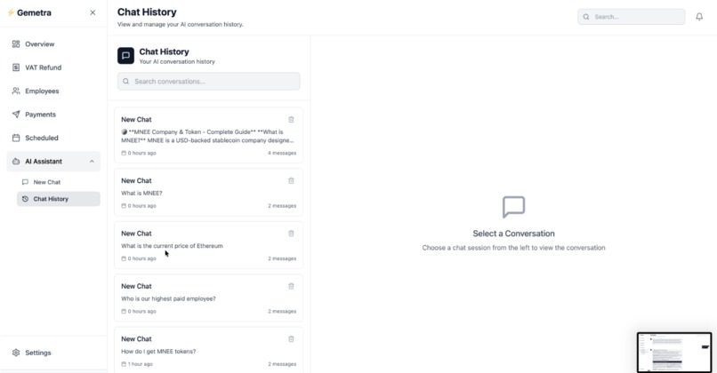 Gemetra-MNEE: Smart Financial Infrastructure Platform – screenshot 6