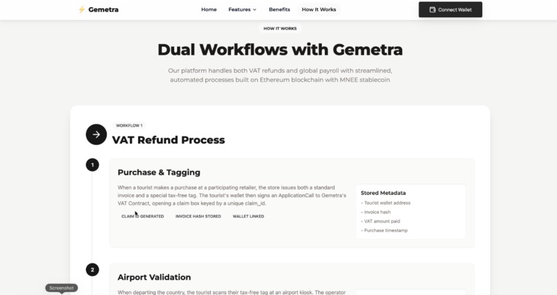 Gemetra-MNEE: Smart Financial Infrastructure Platform – screenshot 7