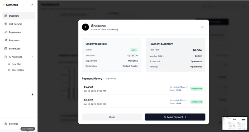 Gemetra-MNEE: Smart Financial Infrastructure Platform – screenshot 8