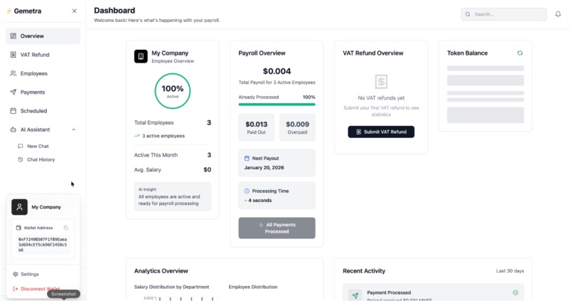 Gemetra-MNEE: Smart Financial Infrastructure Platform – screenshot 12