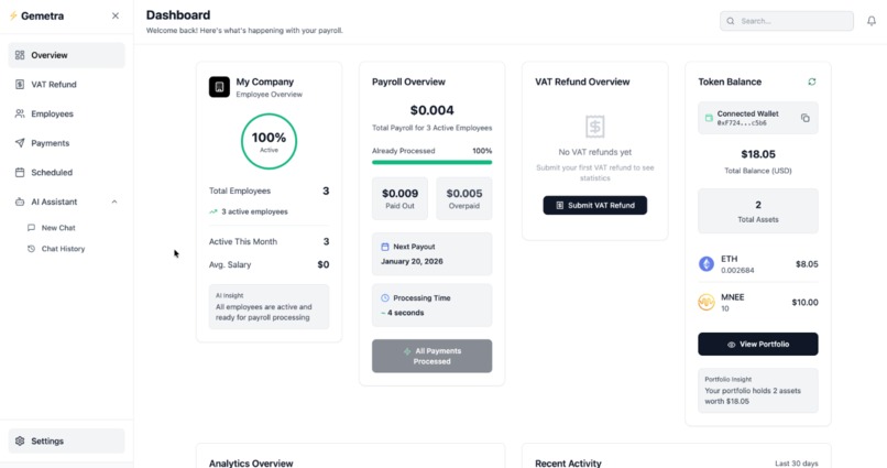 Gemetra-MNEE: Smart Financial Infrastructure Platform – screenshot 13