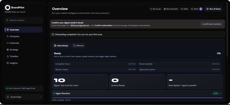 BrandPilot: AI Marketing Agency on Autopilot – screenshot 1