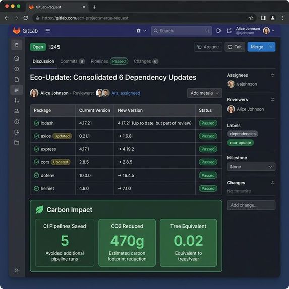 CarbonMerge – screenshot 2