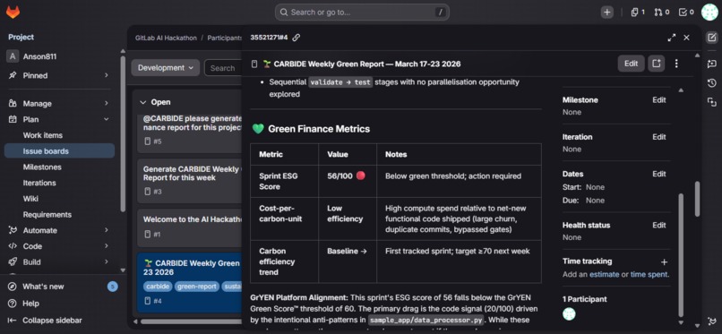 CARBIDE — Carbon-Aware Intelligent Developer Environment – screenshot 7
