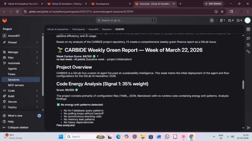 CARBIDE — Carbon-Aware Intelligent Developer Environment – screenshot 9