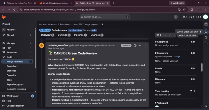 CARBIDE — Carbon-Aware Intelligent Developer Environment – screenshot 10