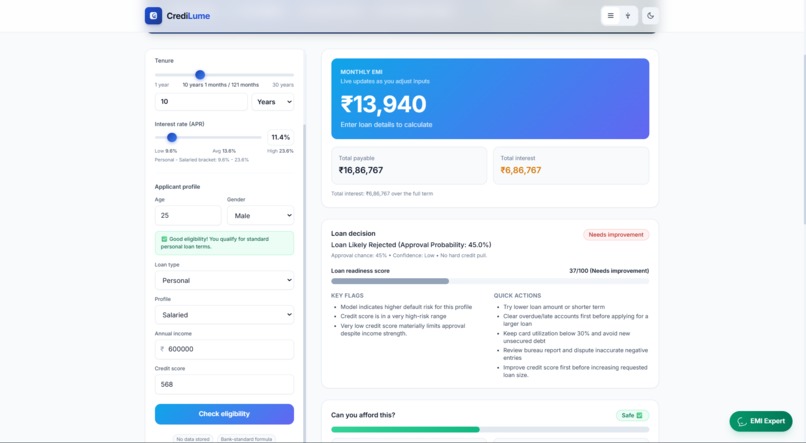 CrediLume 2.0 – screenshot 1