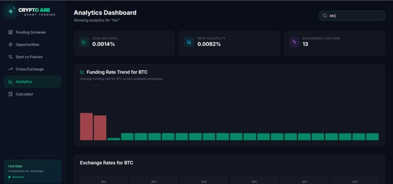 CryptoArb - The Crypto Arbitrage Ai Engine – screenshot 5