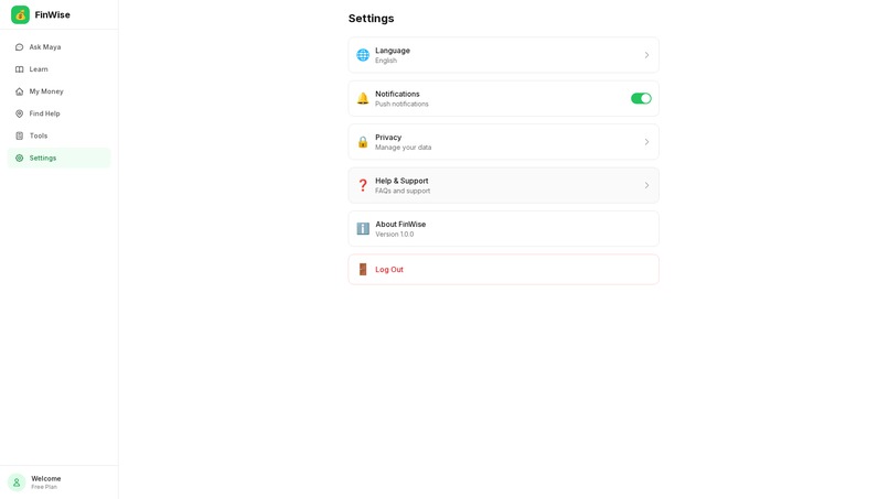 FinWise — AI Financial Coach for Emerging Markets – screenshot 9