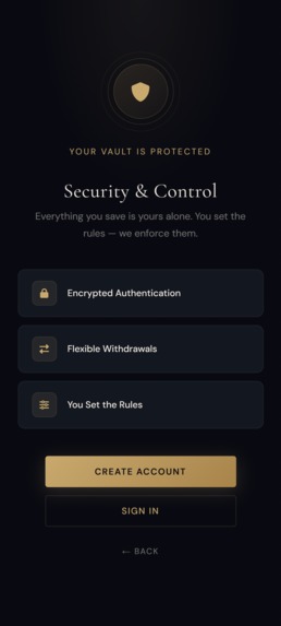 Vault — Smart Savings with AI Coaching – screenshot 3