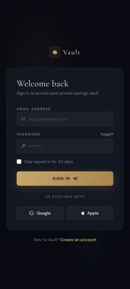 Vault — Smart Savings with AI Coaching – screenshot 6