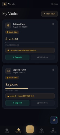 Vault — Smart Savings with AI Coaching – screenshot 7