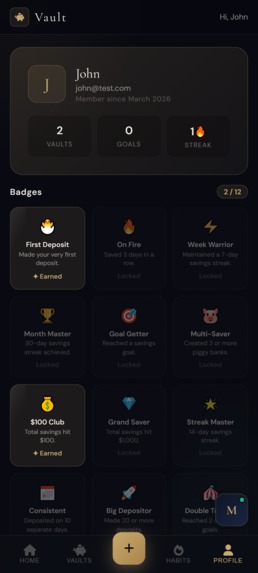 Vault — Smart Savings with AI Coaching – screenshot 10