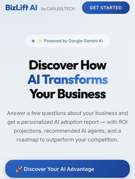 BIZLIFT AI – screenshot 1