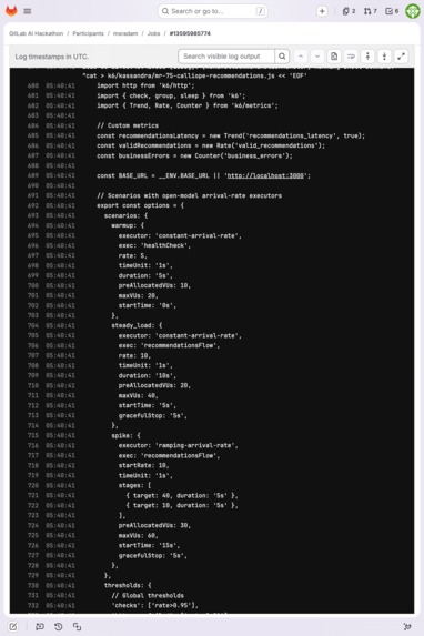 Kassandra: AI Performance Testing Agent – screenshot 6