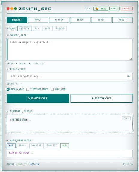 ZENITH_SEC – screenshot 2