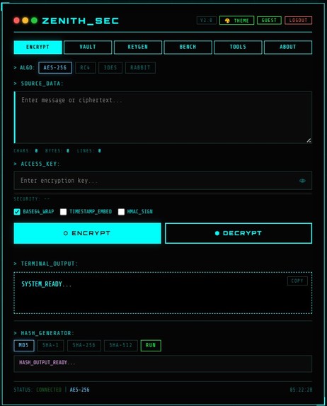 ZENITH_SEC – screenshot 3