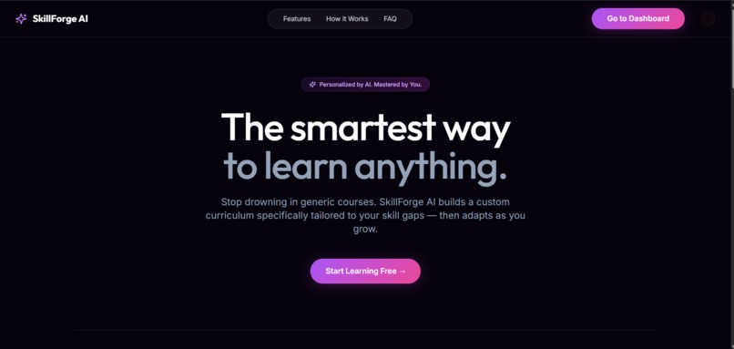 SkillForge – screenshot 1