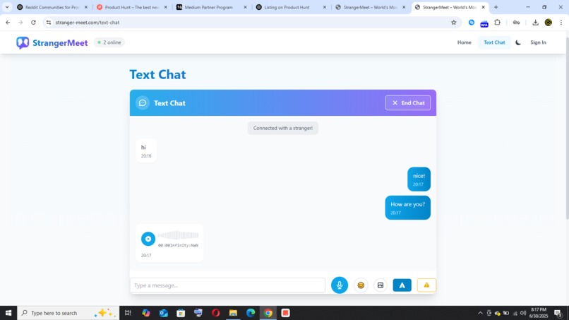 Stranger-meet.com – screenshot 2