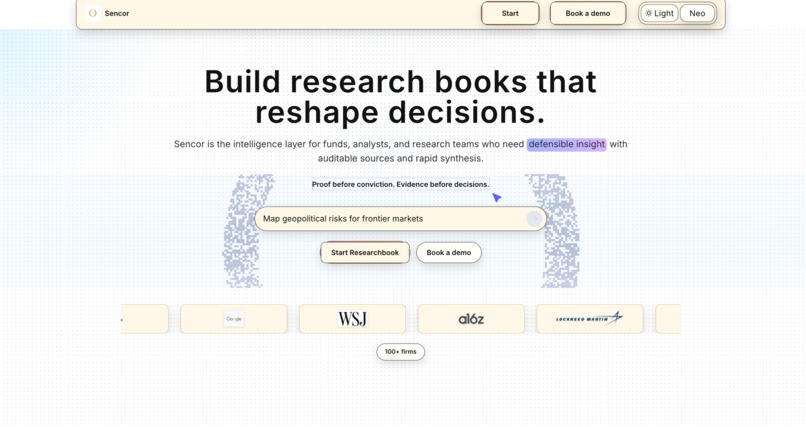 Sencor – screenshot 1