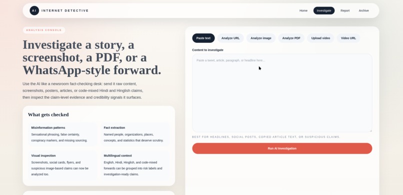 AI Internet Detective – screenshot 2