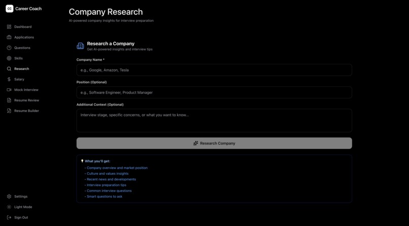 Career Coach AI – screenshot 2