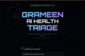 Grameen AI Health Triage