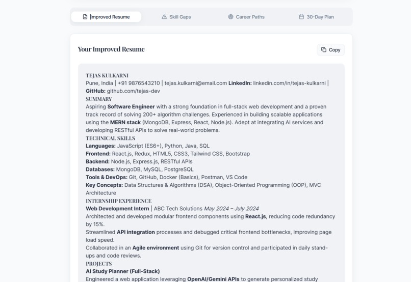  Career Compass AI – screenshot 4