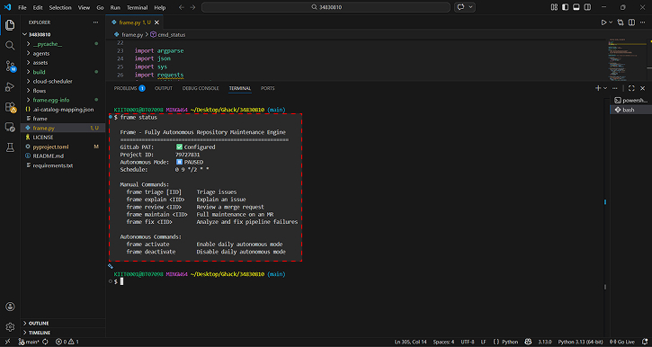 FRAME - THE REPO COPILOT – screenshot 3