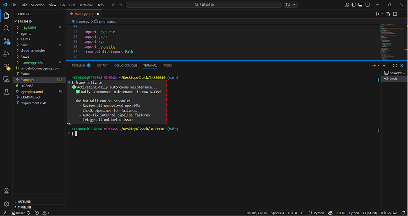 FRAME - THE REPO COPILOT – screenshot 4
