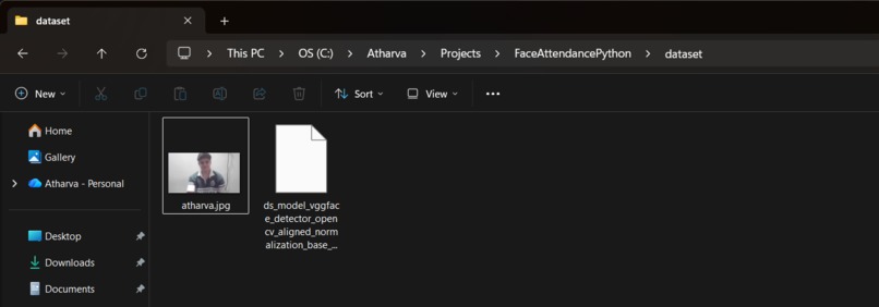AI-Powered Face Attendance & Monitoring System – screenshot 1